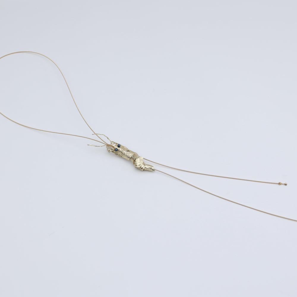 Shrimp Long Necklace