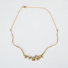 Necklace-Brass-AB Crystal