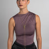 Necklace-Brass-AB Crystal