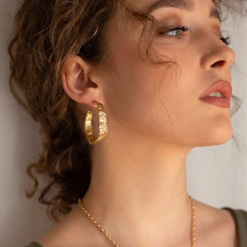 Eva Hoop Earrings