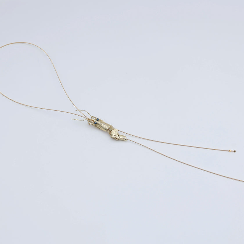 Shrimp Long Necklace
