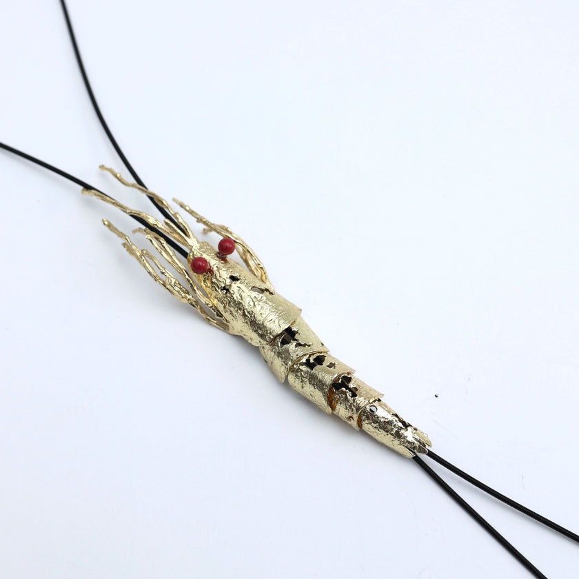 Shrimp Long Necklace