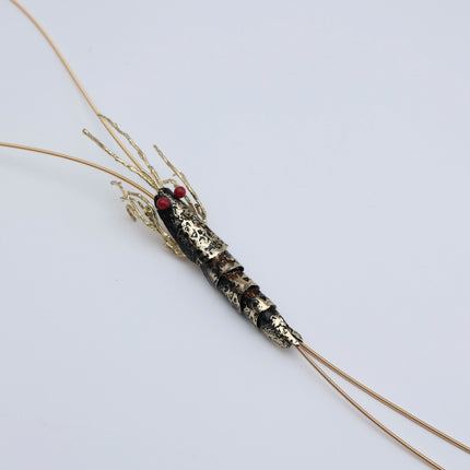 Shrimp Long Necklace