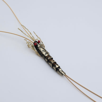 Shrimp Long Necklace