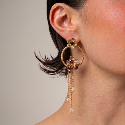 Pearl Bud Handmade Earring | Kalliope Jewelry