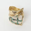 Bead Chevalier Ring