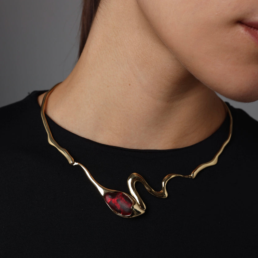 Single Cocoon Necklace
