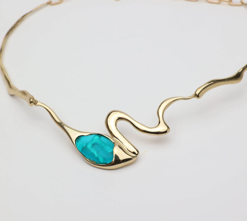 Single Cocoon Necklace