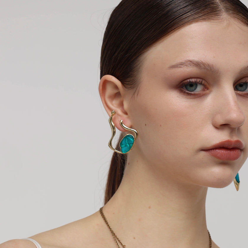 Volcanic Cocoon Earrings