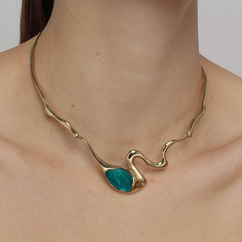 Single Cocoon Necklace
