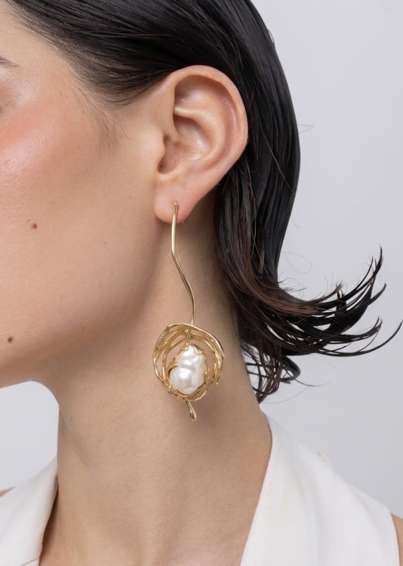 Bubblegum Earrings Handmade | Kalliope Jewelry