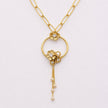 Pearl Bud Chanel Necklace Handmade | Kalliope Jewelry