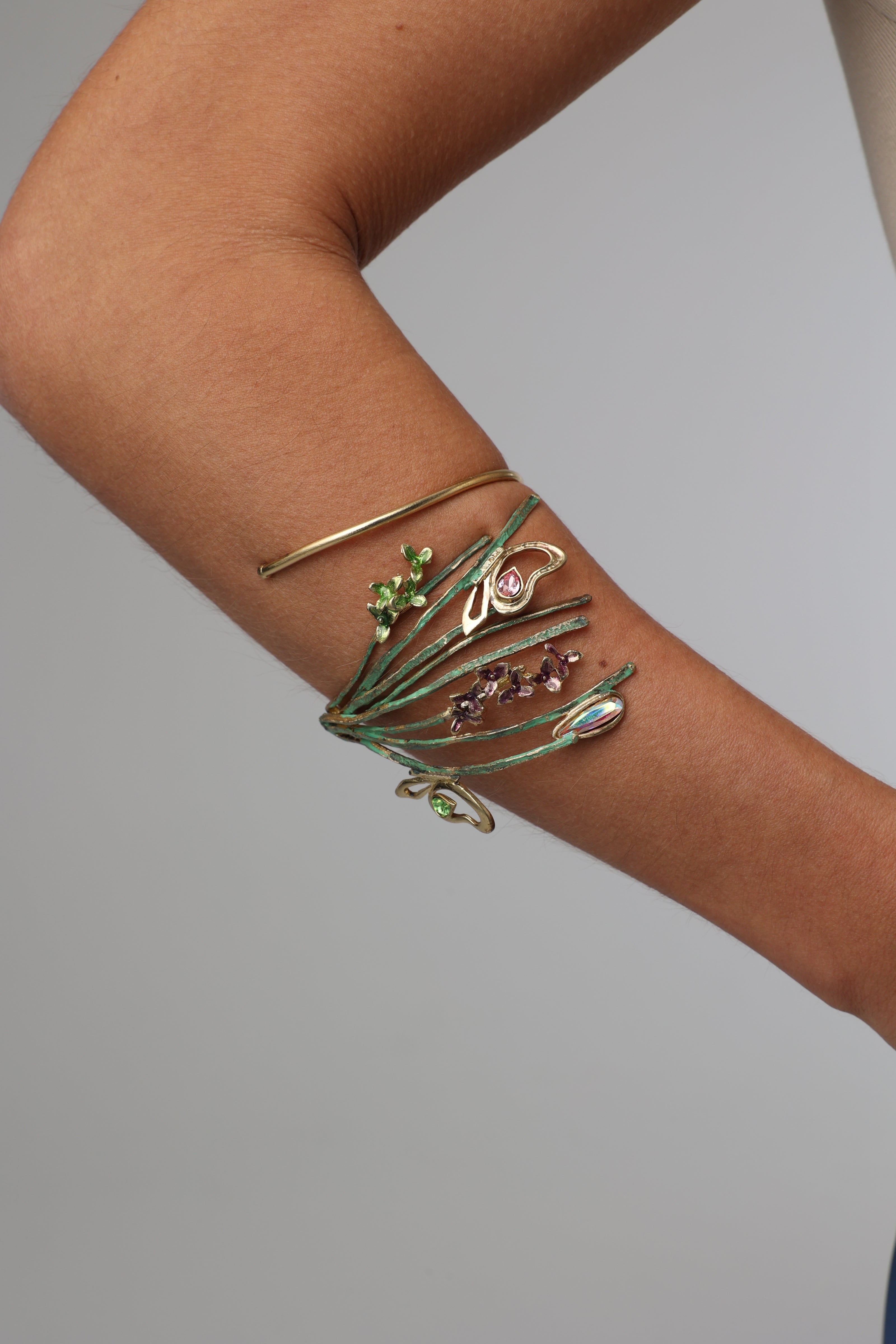 Floral Bracelet Handmade | Kalliope Jewelry