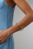 Claw Crabby Bracelet — handmade brass crab claw bracelet, sculptural artisan jewelry