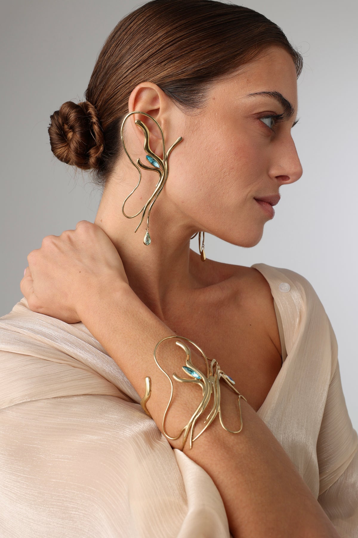 Glint Earrings Handmade | Kalliope Jewelry