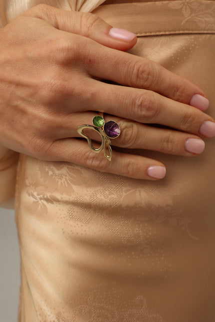 Nolia Ring Handmade | Kalliope Jewelry
