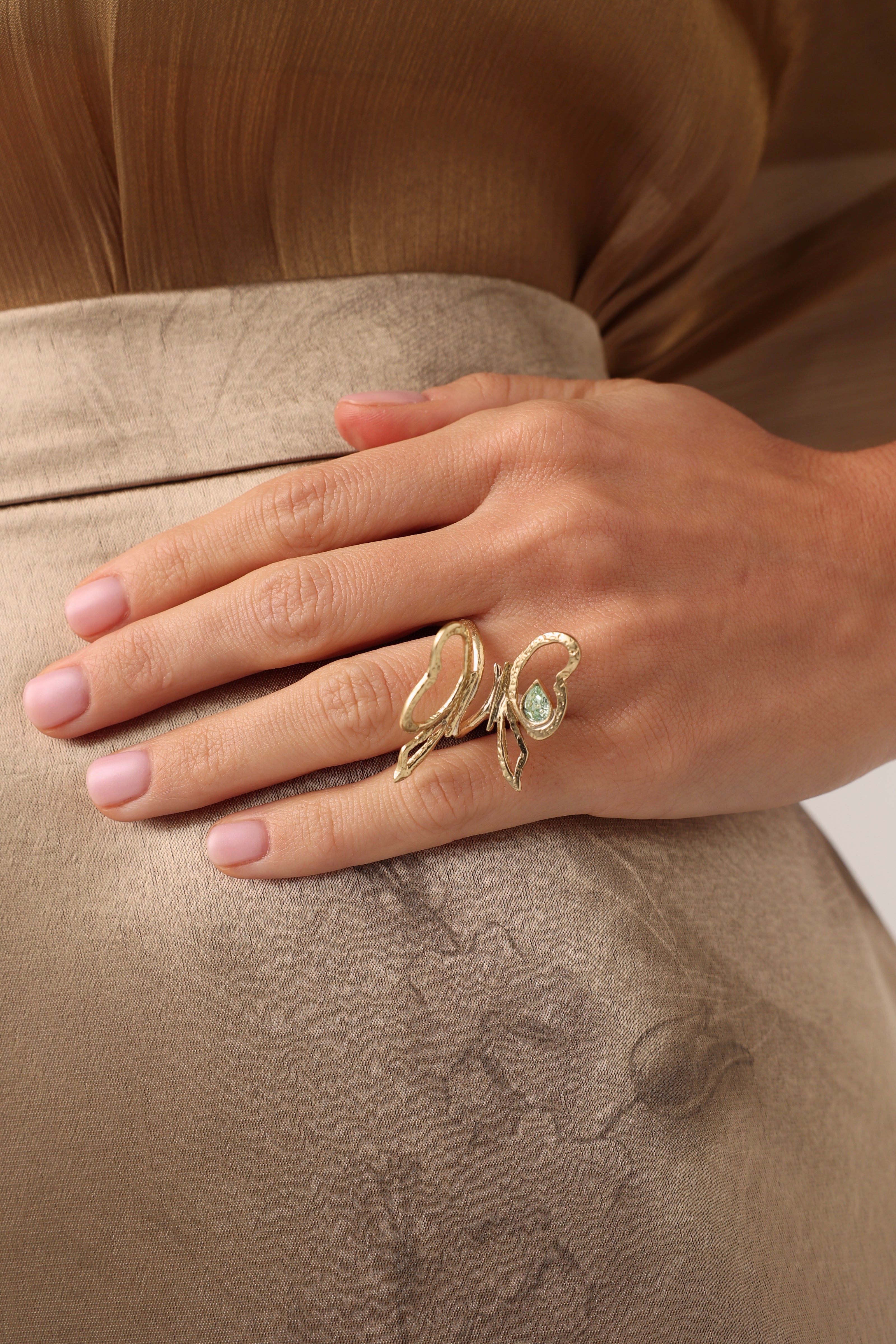 Flutter Ring Handmade | Kalliope Jewelry