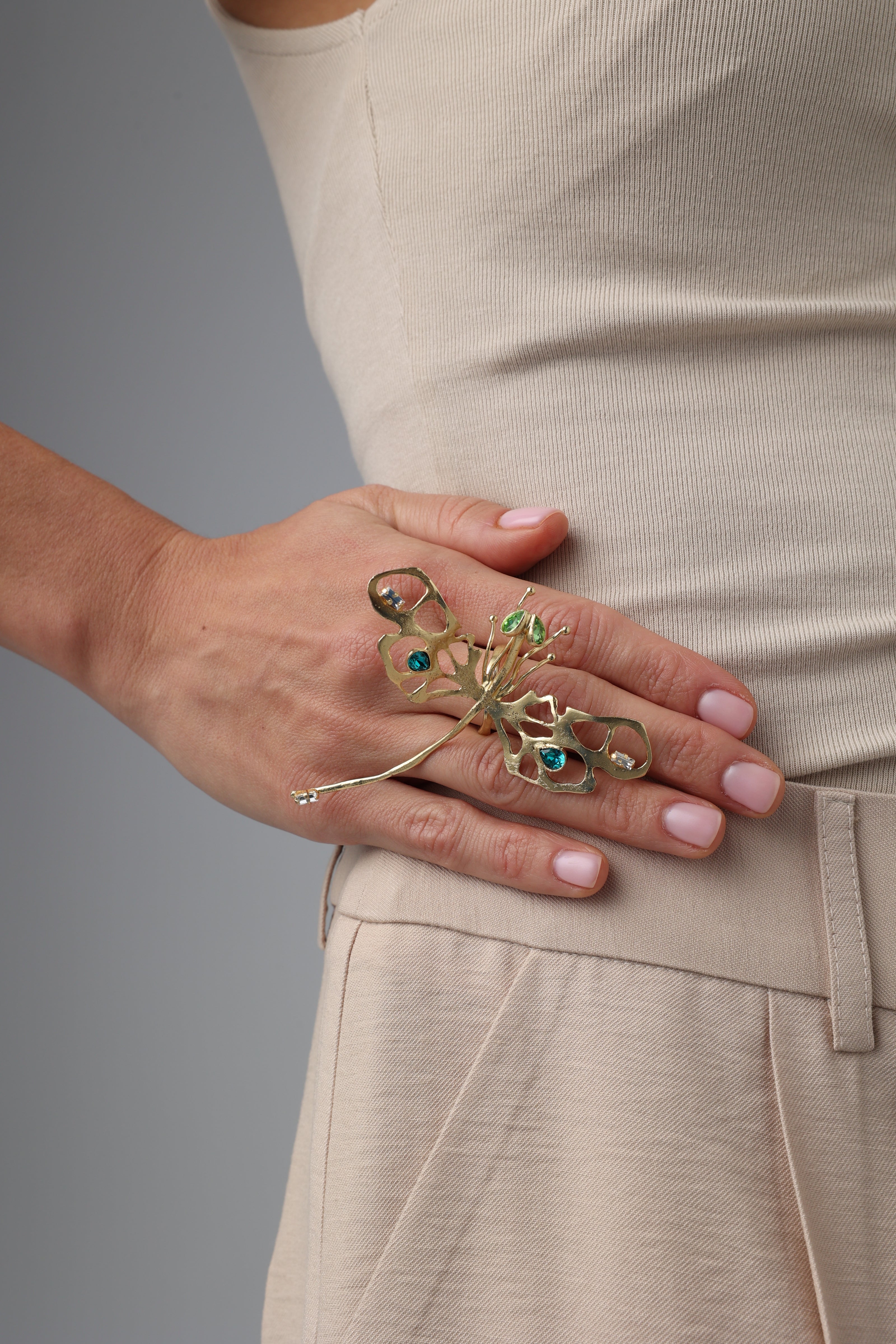 Zephyra Ring Handmade | Kalliope Jewelry