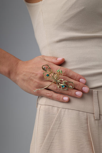 Zephyra Ring Handmade | Kalliope Jewelry