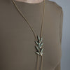 Olivine Long Necklace