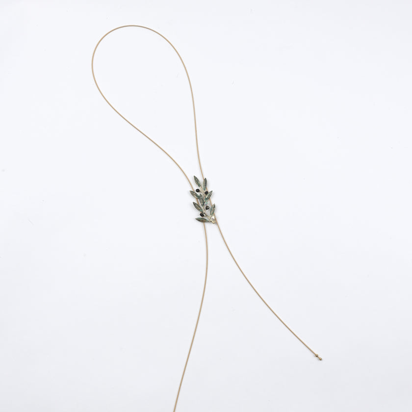 Olivine Long Necklace