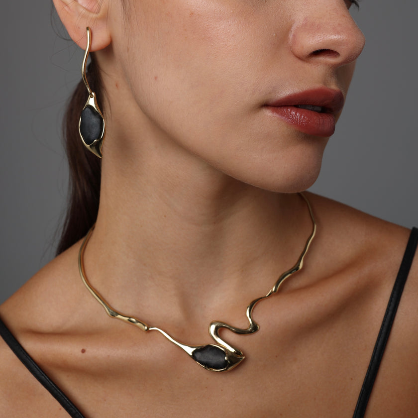 Single Cocoon Necklace