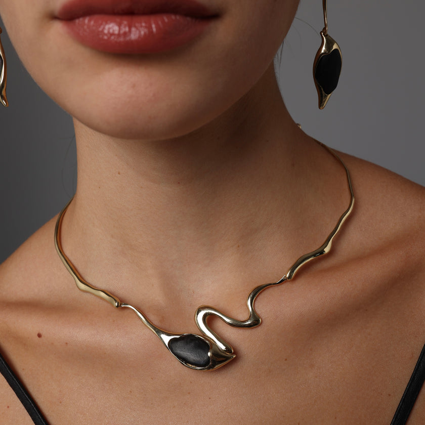 Single Cocoon Necklace