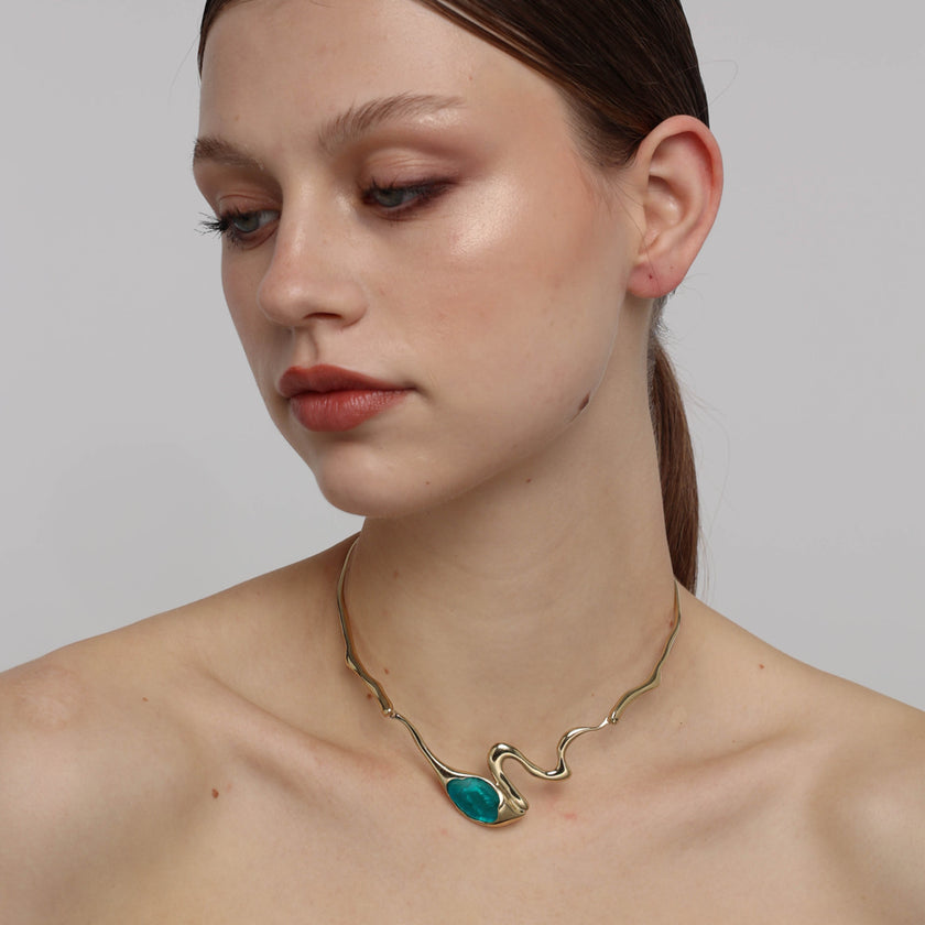 Single Cocoon Necklace