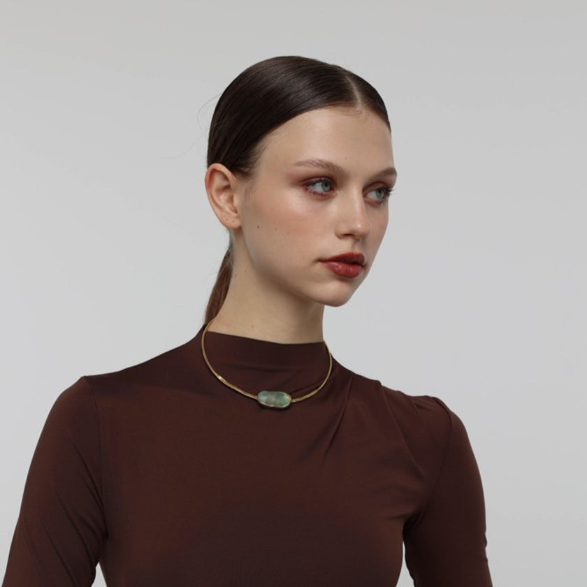 Earthpulse Necklace Handmade | Kalliope Jewelry