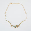 Necklace-Brass-AB Crystal
