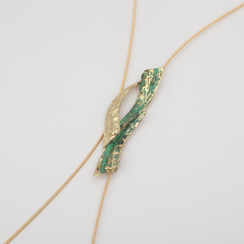 Dragonfish Long Necklace Handmade | Kalliope Jewelry