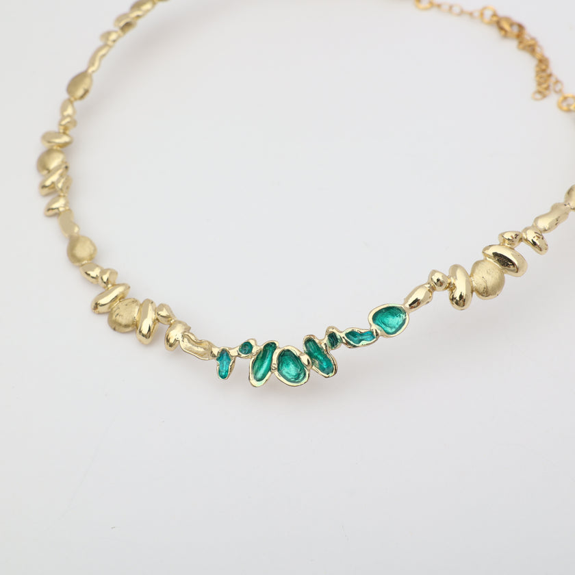 Splashy Necklace Handmade | Kalliope Jewelry