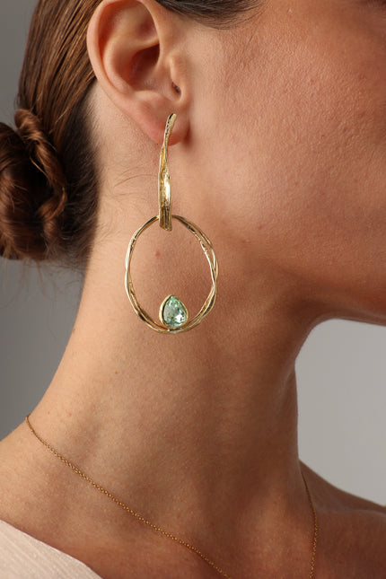 Azahar Earrings Handmade | Kalliope Jewelry