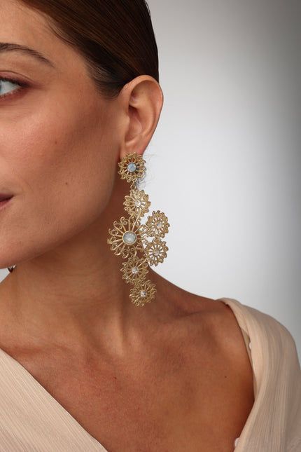 Triana Earrings Handmade | Kalliope Jewelry