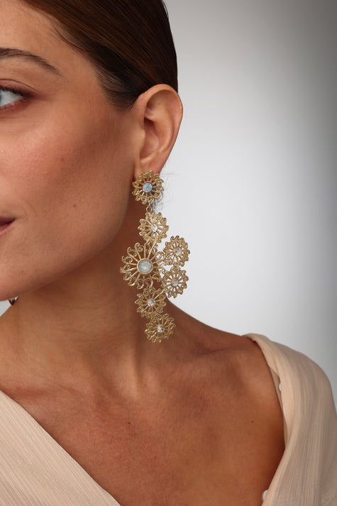 Triana Earrings Handmade | Kalliope Jewelry