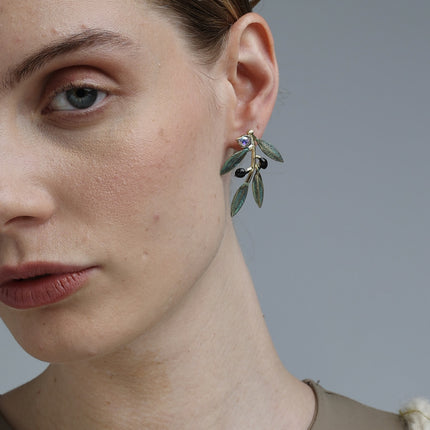 Olivine Earrings Handmade | Kalliope Jewelry