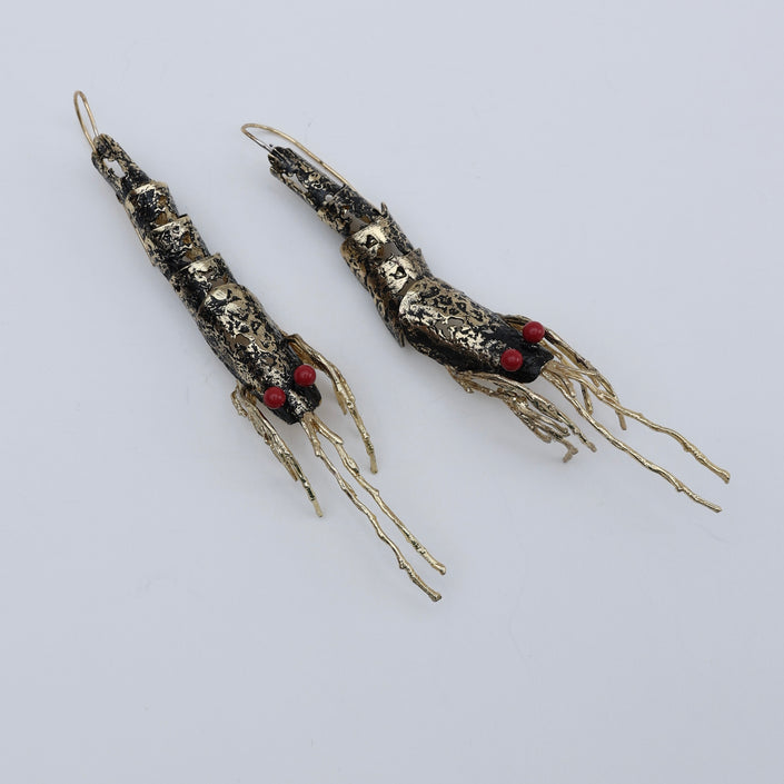 Shrimp Earrings