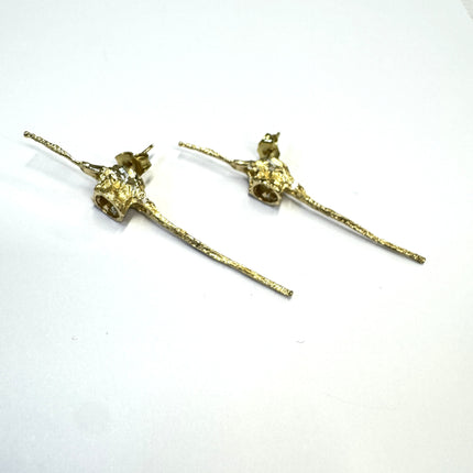 Fish Bone Earrings