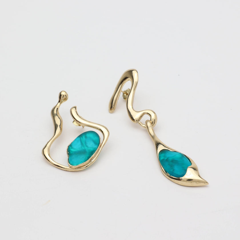 Volcanic Cocoon Earrings