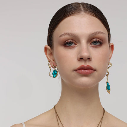 Volcanic Cocoon Earrings