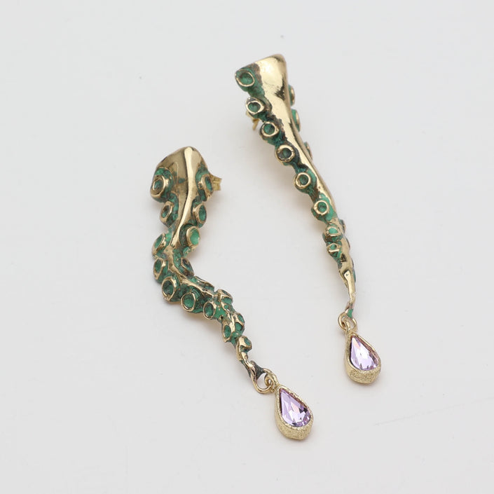 Single Tentacler Earrings