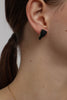 Visage Button Earrings