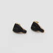 Visage Button Earrings