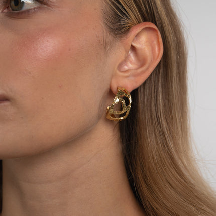 Earrings-Brass