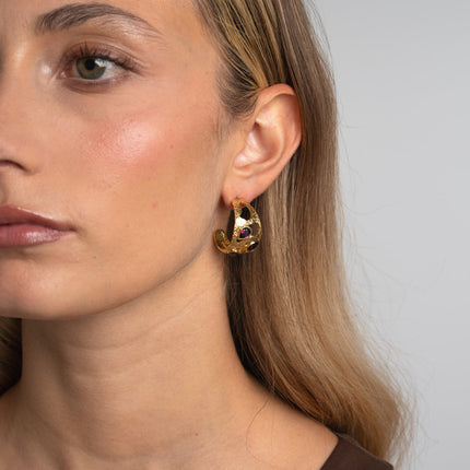 Gloomy Shinny Earrings