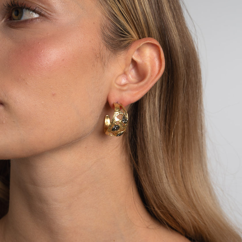 Gloomy Shinny Earrings