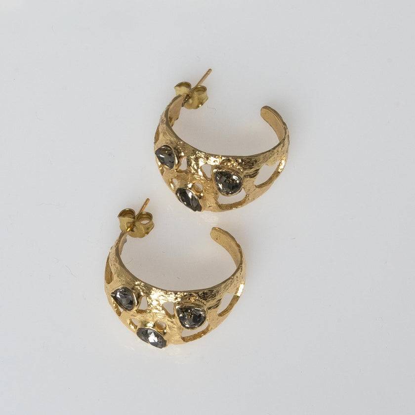 Gloomy Shinny Earrings