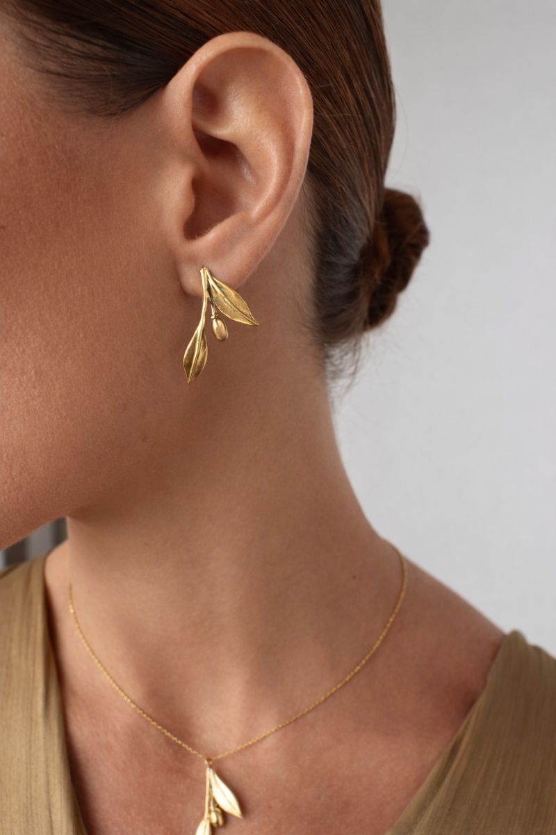 Lio Earrings Handmade | Kalliope Jewelry
