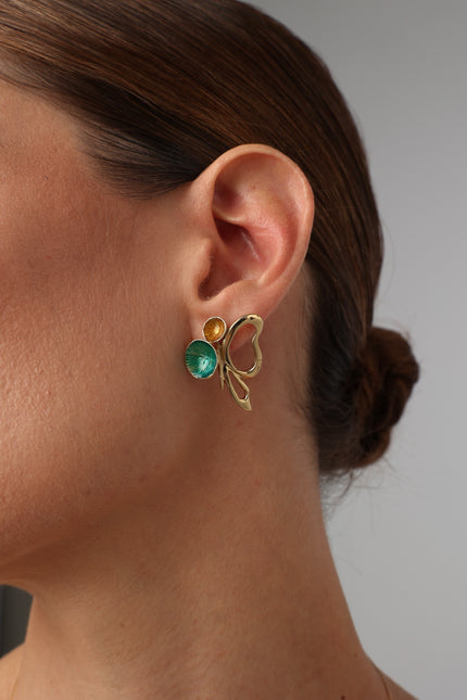 Nolia Earrings Handmade | Kalliope Jewelry