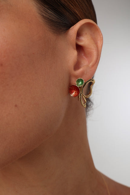 Nolia Earrings Handmade | Kalliope Jewelry